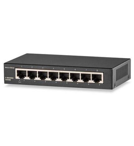 SIG-FO-SC10100 – C-100 8 Port Gigabit Switch - Product Image