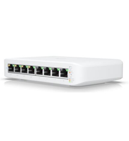 UNIFI SWITCH LITE 8 POE (UBI-USW-LITE-8-POE) by Ubiquiti - Product Image