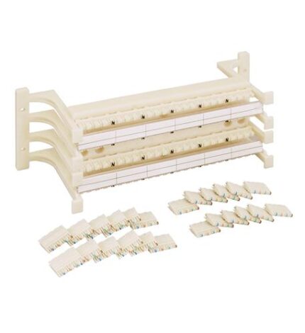 ICC-IC110WK966 – 110 WIRING BLOCK W/FEET, 96 PAIR, CAT 6 - Product Image