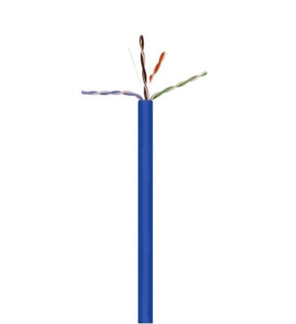 WAV-CAT6E-PLEN-PB-BL – 6E04UPBL4N CAT6E PLEN PULL BOX BLUE - Product Image