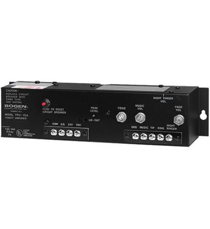BG-TPU15A – Bogen 15 Watt Amplifier - Product Image
