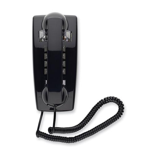 25402 Wall Phone BLACK AEGIS-2554-B – Wall Phone BLACK - Product Image