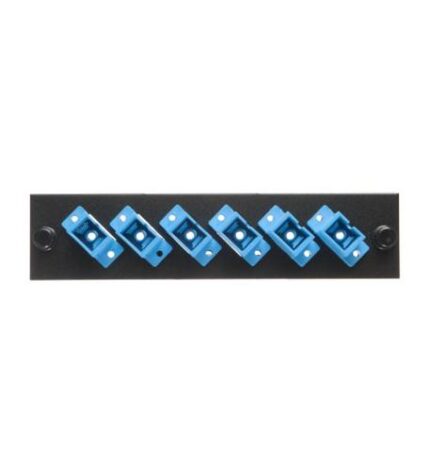 ICC-ICFOPS26BK – ADAPTER PANEL, 3 DUPLEX SC, 6F, BLUE, SM - Product Image