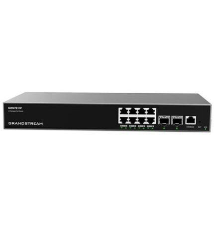 Enterprise Layer 3 Managed PoE Network S (GS-GWN7812P) by Grandstream - Product Image