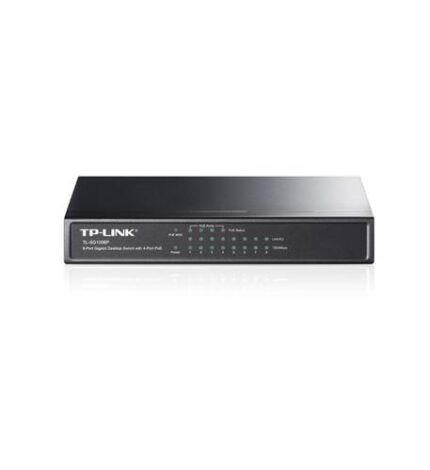 TL-SG1008P – 8-port Gigabit Desktop Switch with 4-POE - Product Image