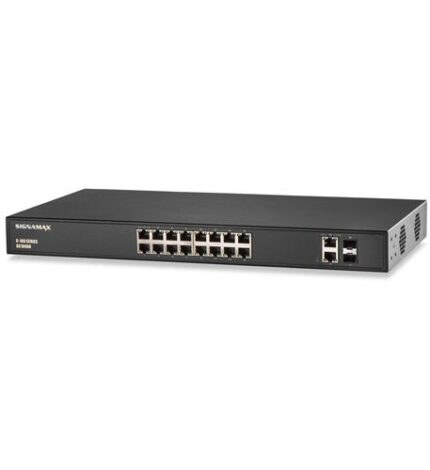 SIG-FO-SC10060 – C-100 16 Port Fast Ethern PoEplus Switch - Product Image