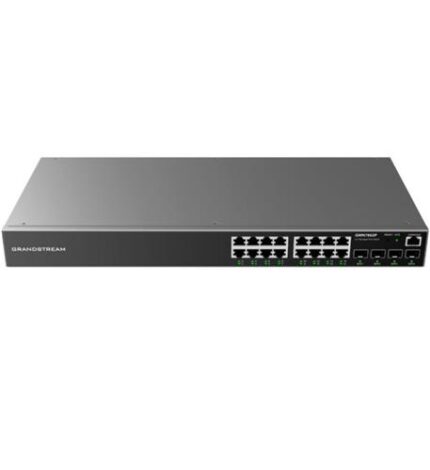 Enterprise Layer 2+Managed 16 port POE (GS-GWN7802P) by Grandstream - Product Image
