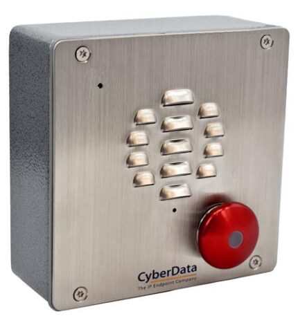 SIP Large Button Outdoor Intercom (CD-011567) by CyberData - Product Image