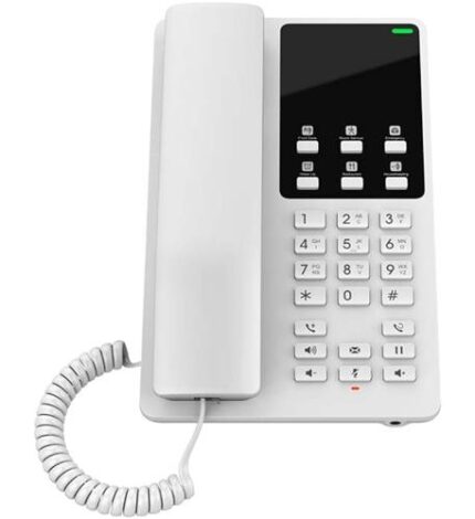 Desktop Hotel Phone w/built-in WiFi - WH (GS-GHP620W) by Grandstream - Product Image