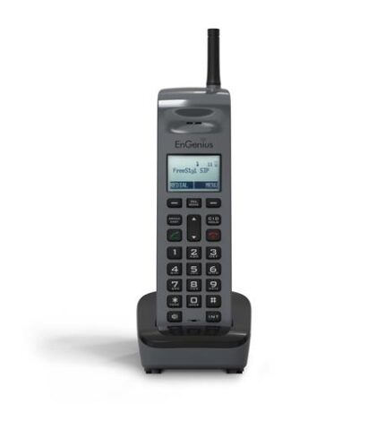FreeStyl SIP Handset w Charger (ENG-FREESTYL-SIP-HC) by EnGenius - Product Image