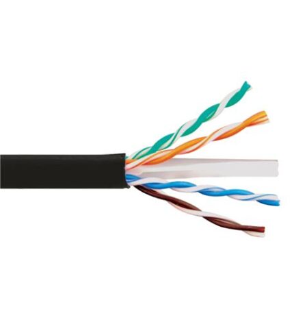 ICC-ICCABR6EBK – CAT6e CMR PVC CABLE BLACK - Product Image