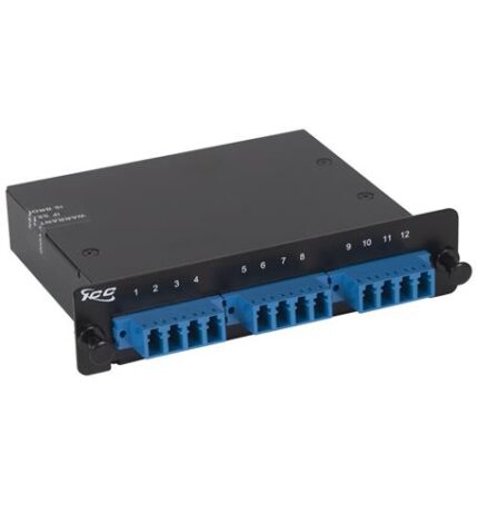 ICC-ICFC12SLD9 – LGX CASSETTE LC/MPO, 12F, OS2, 9/125 - Product Image