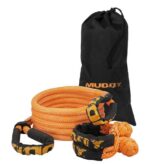 MUD-KRRK30 – 30′ Kinetic Recovery Rope Kit – Orange - Product Image