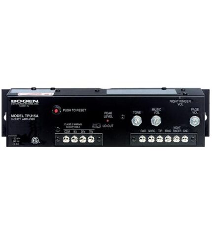 BG-TPU15A – Bogen 15 Watt Amplifier - Product Image