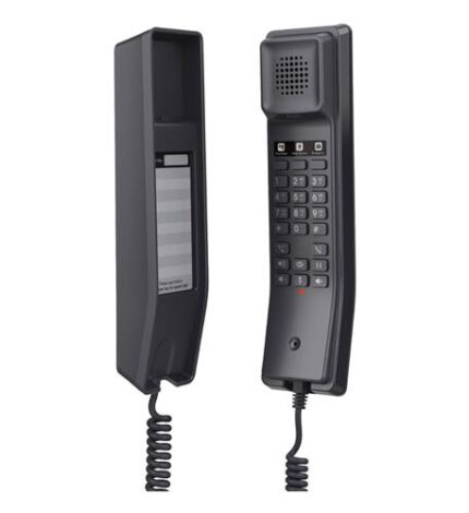 Compact Hotel Phone w/built-in WiFi - Bk (GS-GHP611W) by Grandstream - Product Image