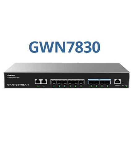 Aggregation Switc 6xSFP 4xSFPplus 2xGigE (GS-GWN7830) by Grandstream - Product Image