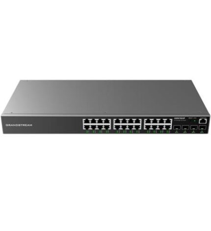 Enterprise Layer 2+Managed 24 port POE (GS-GWN7803P) by Grandstream - Product Image