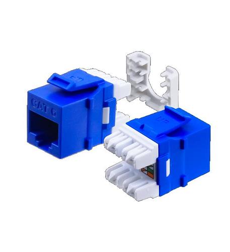 CAT6 HDJ SERIES JACK 25 PACK BLUE WAV-HD-6EKSJBL-25PK – CAT6 HDJ SERIES JACK 25 PACK BLUE - Product Image