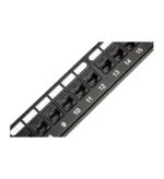 ICC 24-Port Cat6 Feed-Thru Patch Panel - Quick Install - Image 3