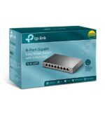 TP Link SG108PE 8 Port Gigabit PoE Easy Smart Switch - Image 5
