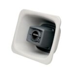 VALCOM 25 Volt Grey Weather-Proof Horn with Flexible Mount