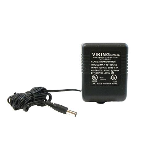 Viking Power Supply Viking PS-1A Power Supply Adapter 120V AC 13.8V 2.1mm Plug - Image 1