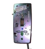 Cortelco Wall Phone w/ Armored Cord Red, ADA Compliant - Image 2