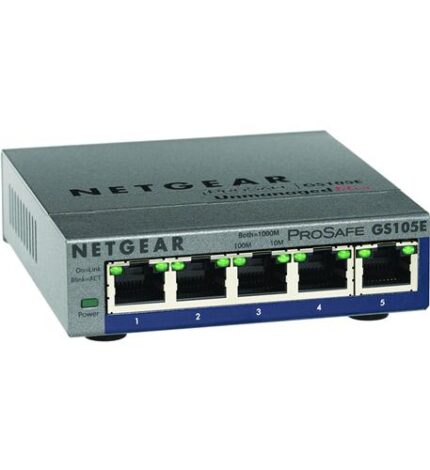 NETGEAR 5-Port Gigabit Smart Ethernet Switch Plug & Play