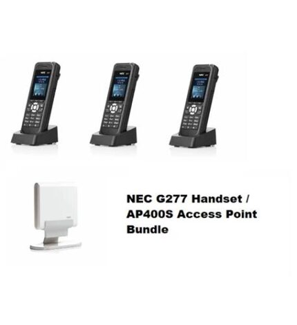 NEC SL2100 G277 IP DECT Handset & AP400S Access Point Bundle