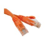 Wavenet 1FT Orange Cat5e Patch Cord - 24 AWG UTP