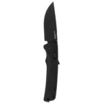 SOG Flash AT Blackout 3.45" Cryo D2 Serrated Knife