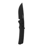 SOG Flash AT Blackout 3.45" Cryo D2 Serrated Knife
