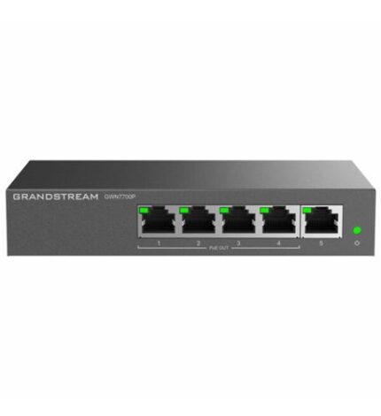 Grandstream GS-GWN7700P 5-Port Gigabit Unmanaged Switch Metal