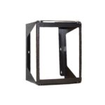 ICC 12U Wall Mount Swing Frame Rack 2 RMS Steel Black