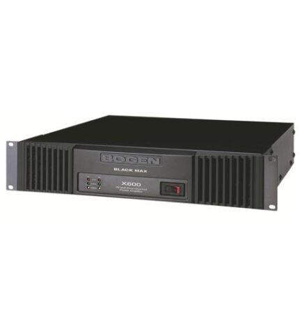 Bogen X600 600W Dual Channel 70V Amplifier for Professional Audio