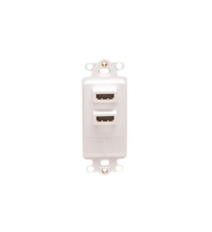 ICC IC107DDHWH Gold Plated Dual HDMI Cable for HD Audio Video