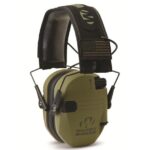 Walker's Razor Patriot OD Green Ear Muffs with US Flags