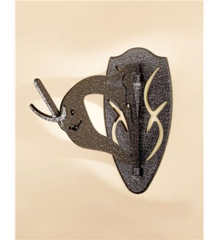 Skull Hooker Big Hooker L/XL Trophies Black - Durable Mount