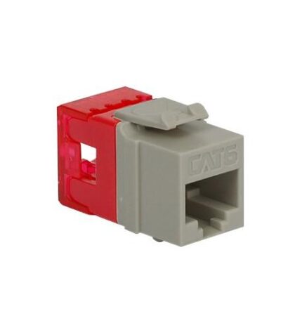 ICC Gray Cat 6 HD Modular Keystone Jack 25 Pack