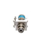 ICC White Compression RCA Keystone Jack for Audio Video - Image 3