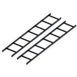 ICC 5FT Steel Ladder Rack Runway, 2-Pack Durable Cable Support