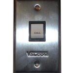 Valcom Push Button Call Switch 6 Pack Stainless Steel