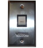 Valcom Push Button Call Switch 6 Pack Stainless Steel