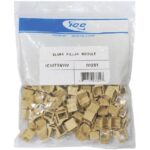 ICC Ivory Keystone Blank Inserts 100 Pack - HD Module