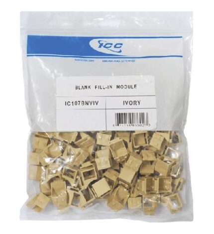 ICC Ivory Keystone Blank Inserts 100 Pack - HD Module