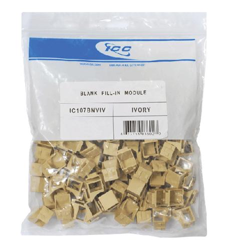 HD MODULE, BLANK 100 PK, IV ICC Ivory Keystone Blank Inserts 100 Pack - HD Module - Image 1