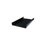 ICC Adjustable 4-Post Rack Shelf 2 RMS Steel Black
