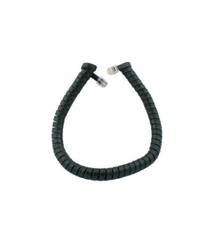 Forester Solutions 15' Black 6-Wire Coiled Cord