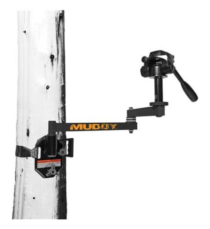 Muddy Hunt Hard Camera Arm - Steel, Quiet, Secure Mount