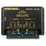 Viking VK-PA-60 60W Two Zone Paging Amplifier